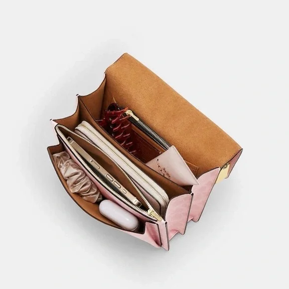 New Coach Limited Edition Klare Crossbody Shoulder Bag Powder Pink 2026 Release - Picture 17 of 17